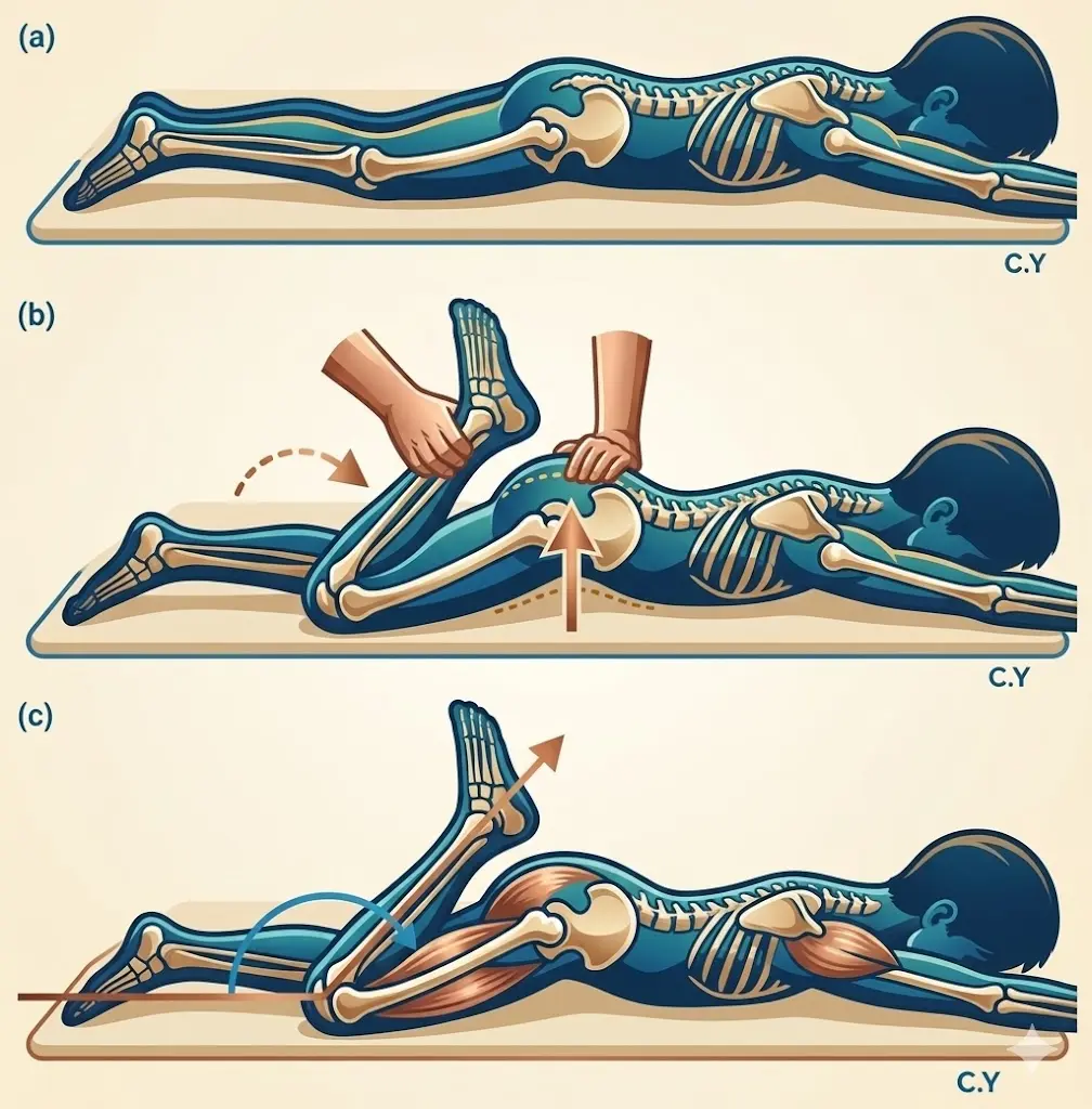 Ely's Test (Duncan-Ely) Orthopedic Special Test