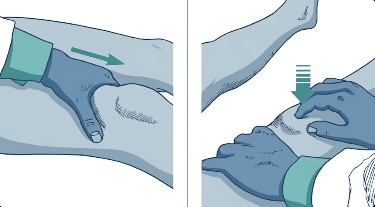 Patellar Tap / Ballottement Test Orthopedic Special Test
