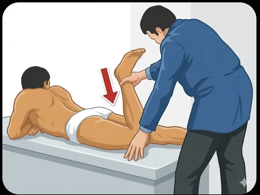 Prone Knee Flexion Test Orthopedic Special Test