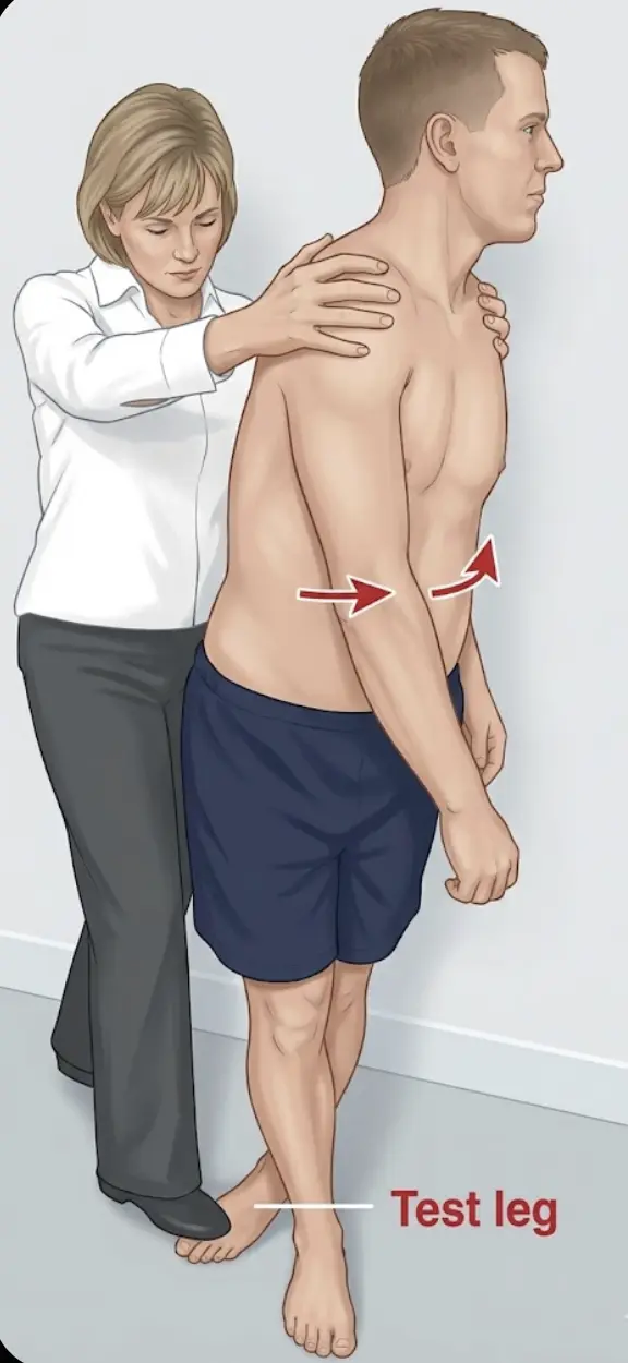 Crossover Test (Arnold) Orthopedic Special Test