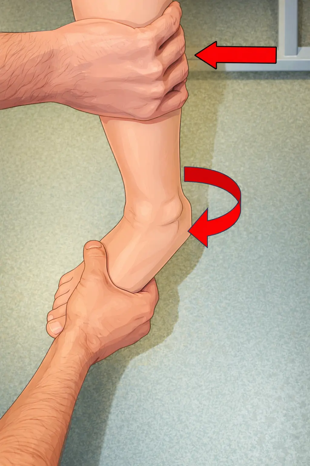 External Rotation Test Orthopedic Special Test