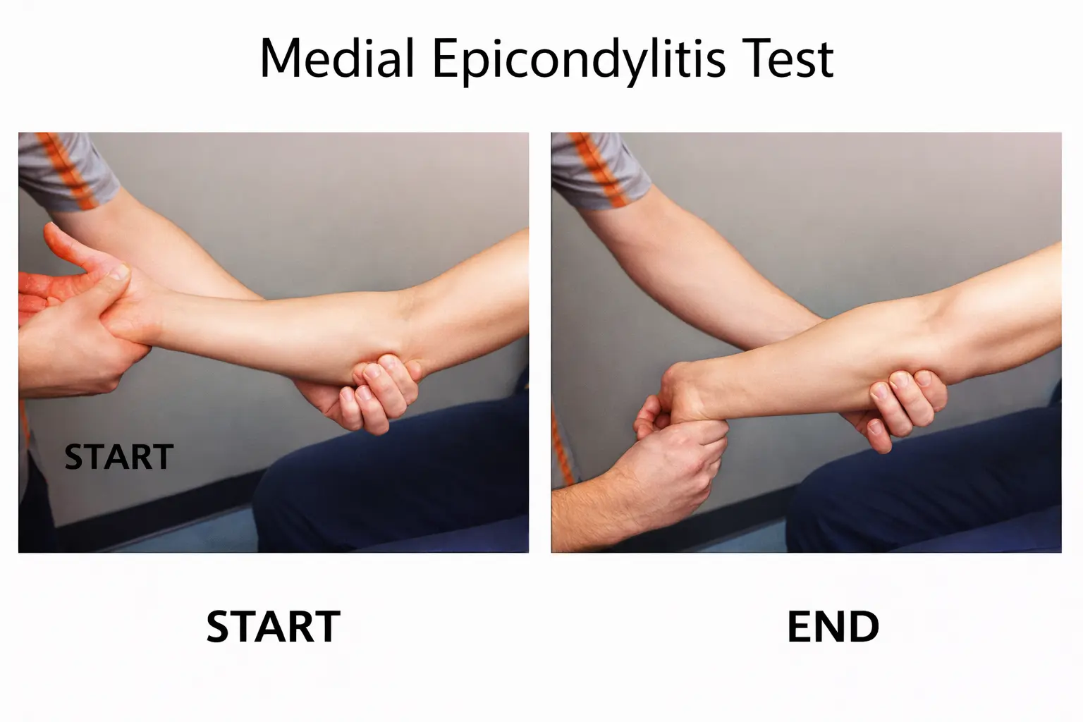 Golfer's Elbow Test Orthopedic Special Test