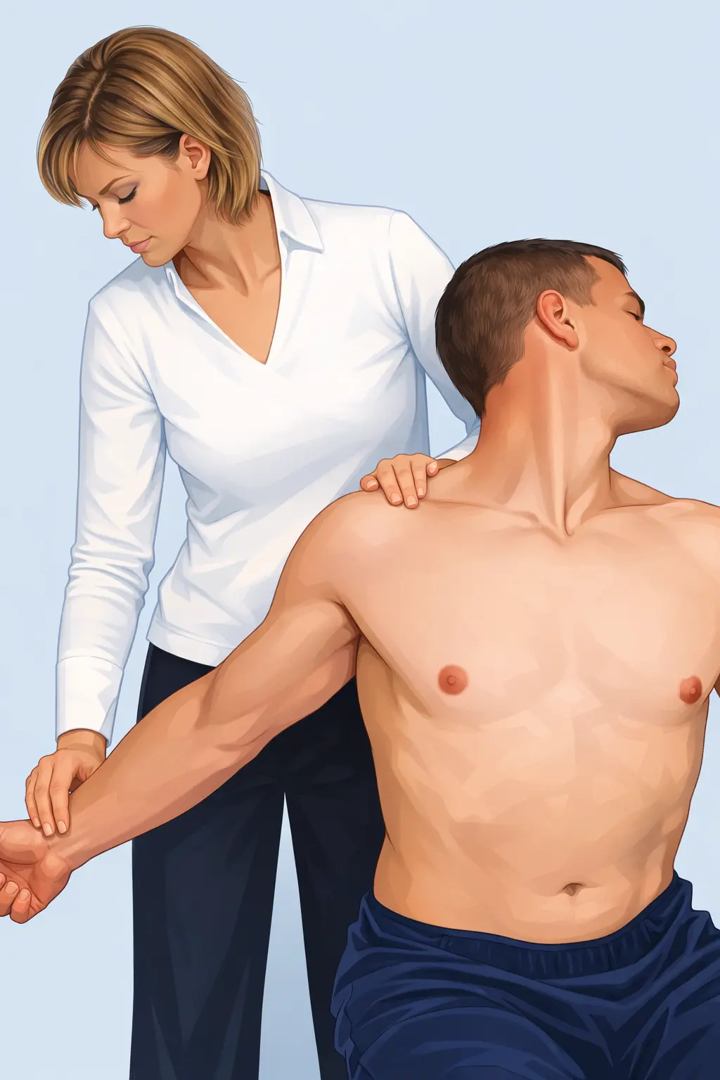 Halstead Maneuver Orthopedic Special Test