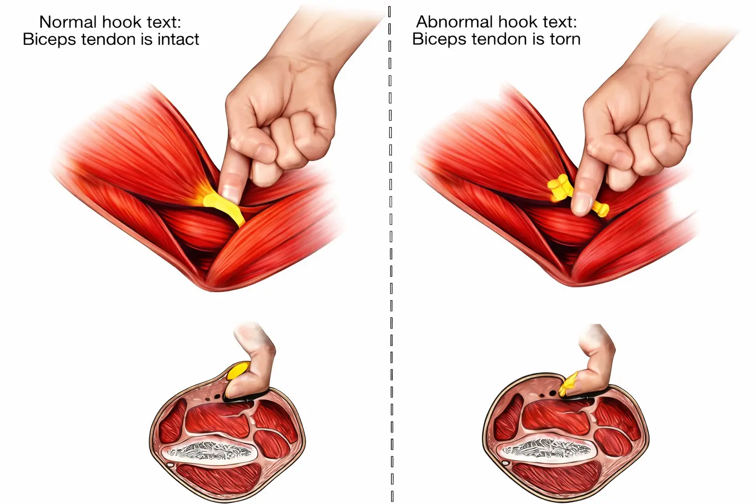 Hook Test Orthopedic Special Test