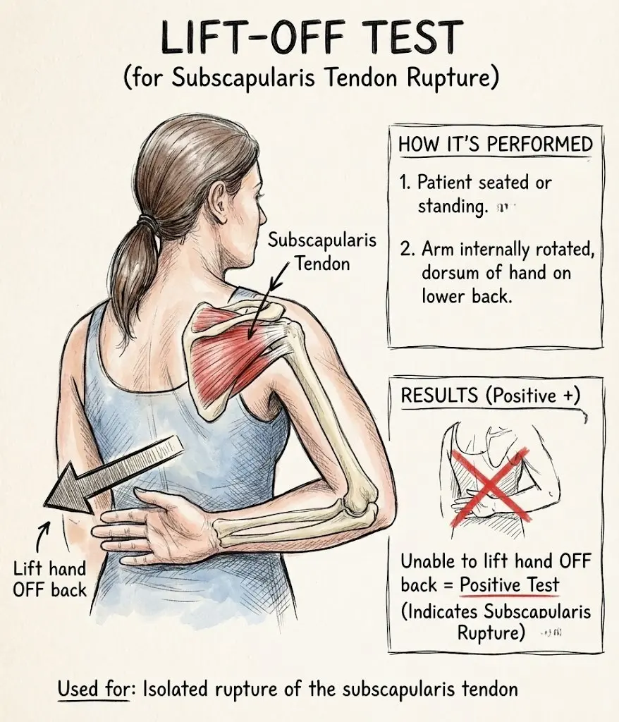 Lift-Off Test (Gerber's) Orthopedic Special Test