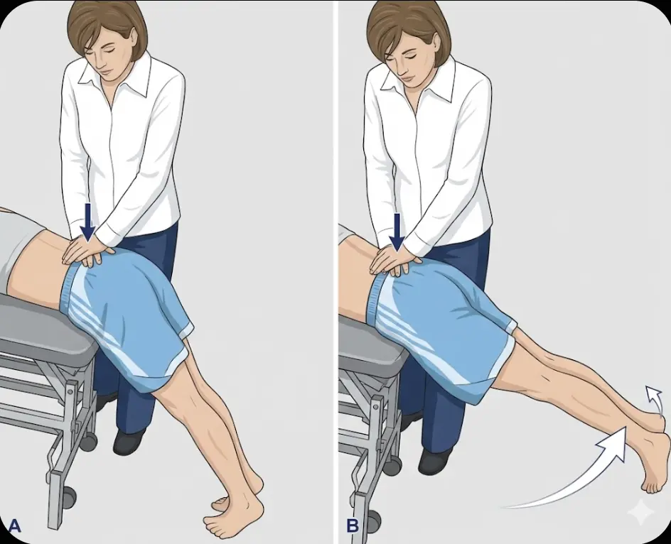 Segmental Instability Test Orthopedic Special Test