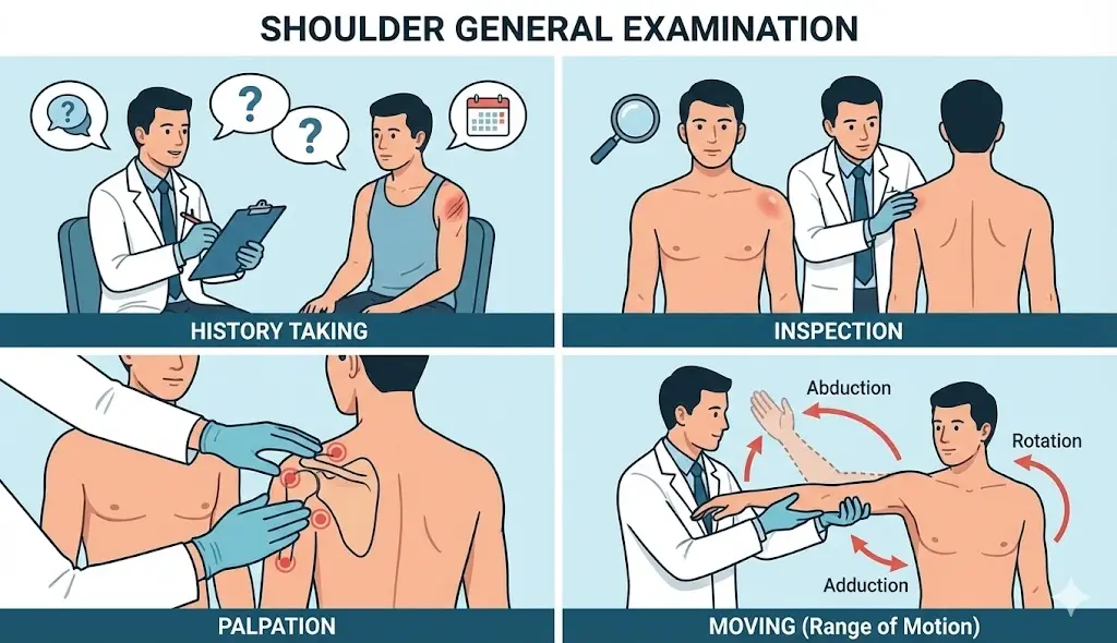 Shoulder General Examination Orthopedic Special Test