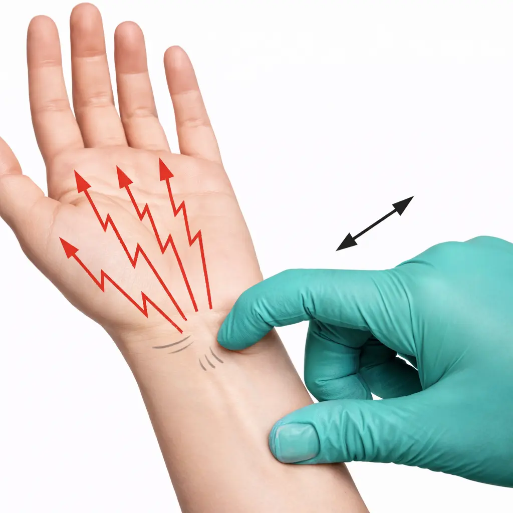 Tinel's Sign (Wrist) Orthopedic Special Test