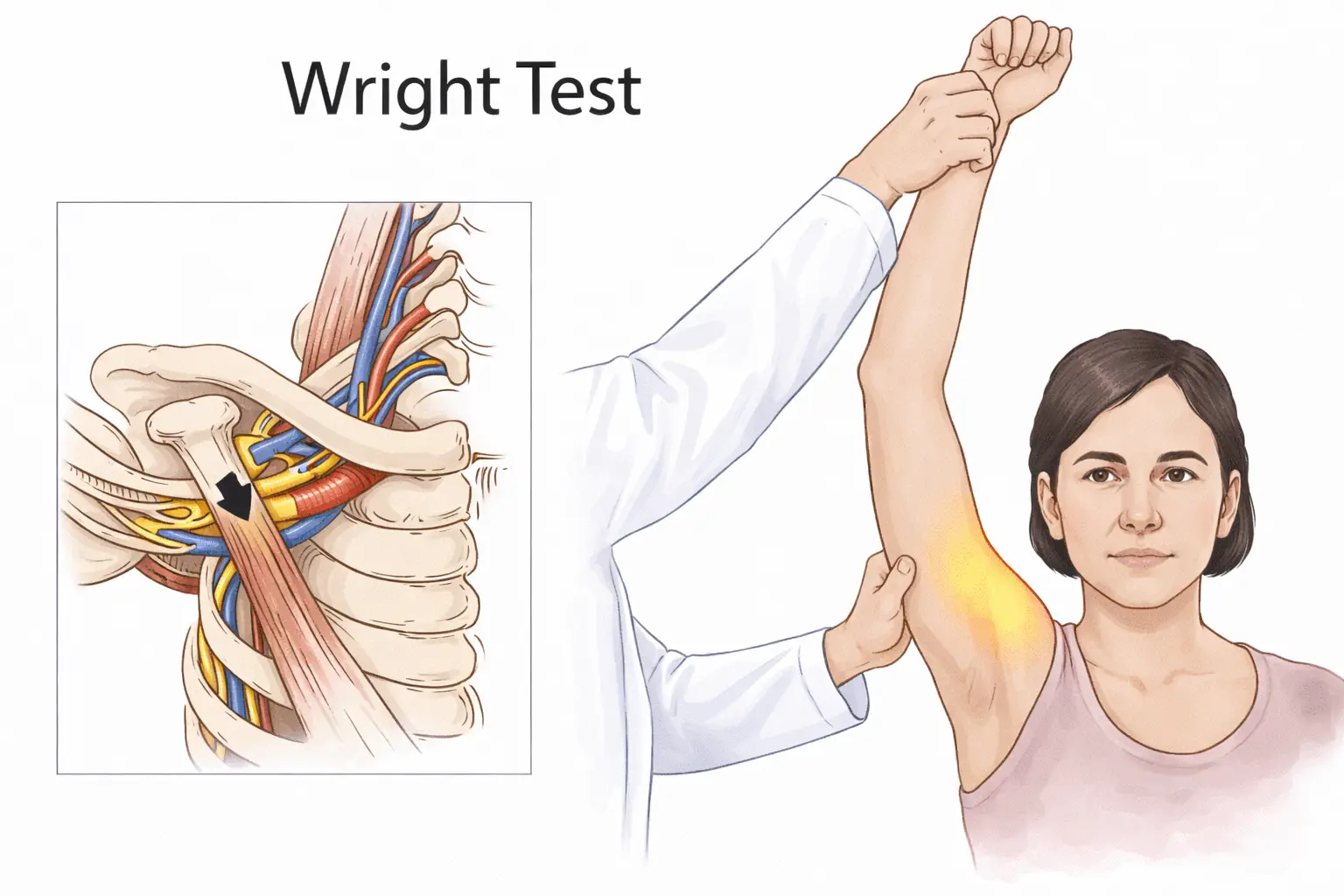 Wright's Test (Hyperabduction) Orthopedic Special Test